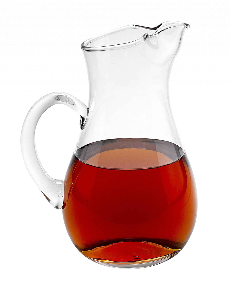 Mouth Blown Ice Tea Martini Or Water Glass Pitcher 36 Oz