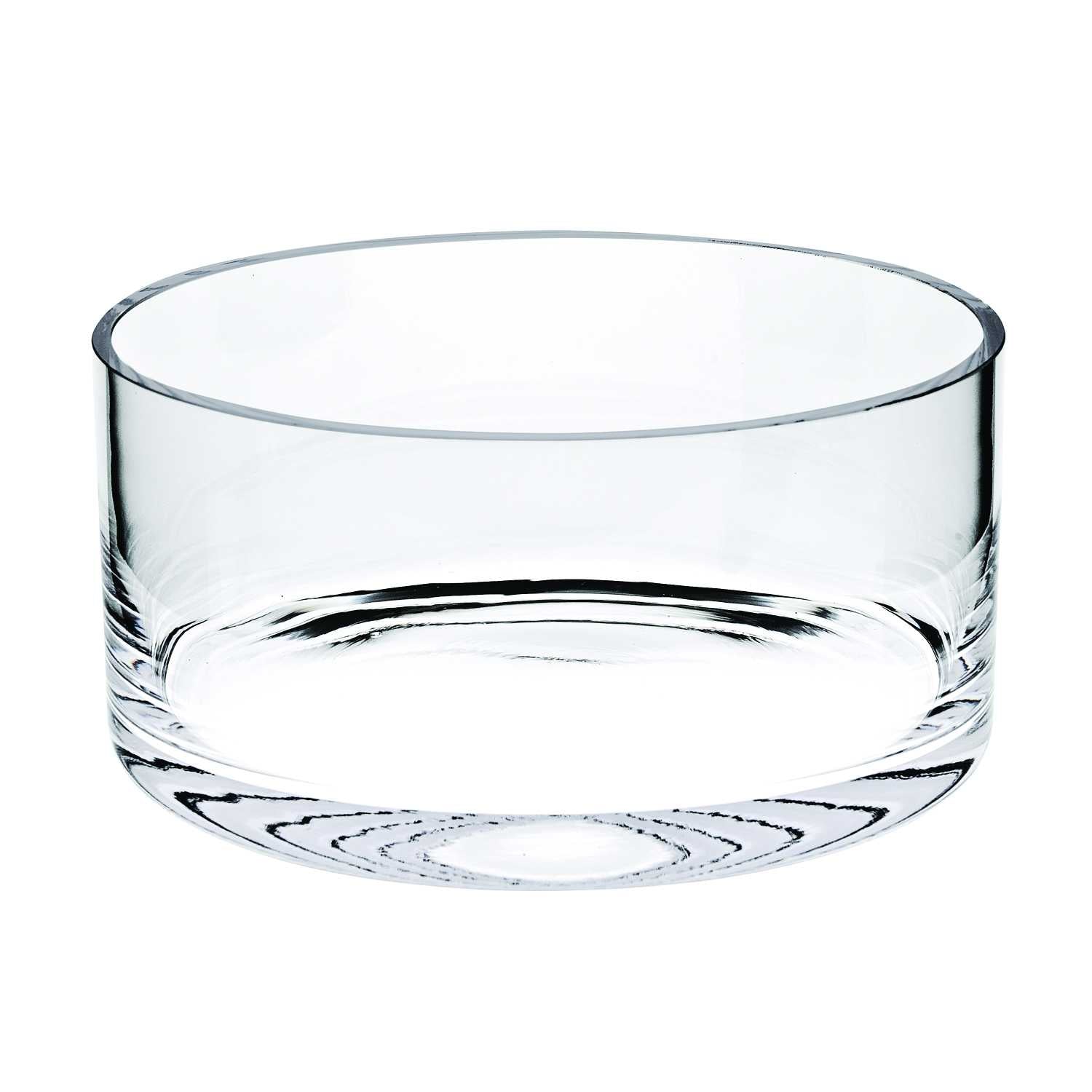10" Mouth Blown Crystal European Made Crystal Bowl - Kitchen & Dining