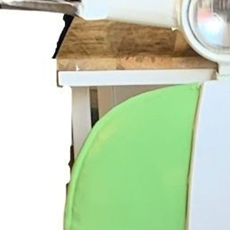 26" Green And White Novelty Scooter Open Cabinet with Two Shelves - Kitchen & Dining