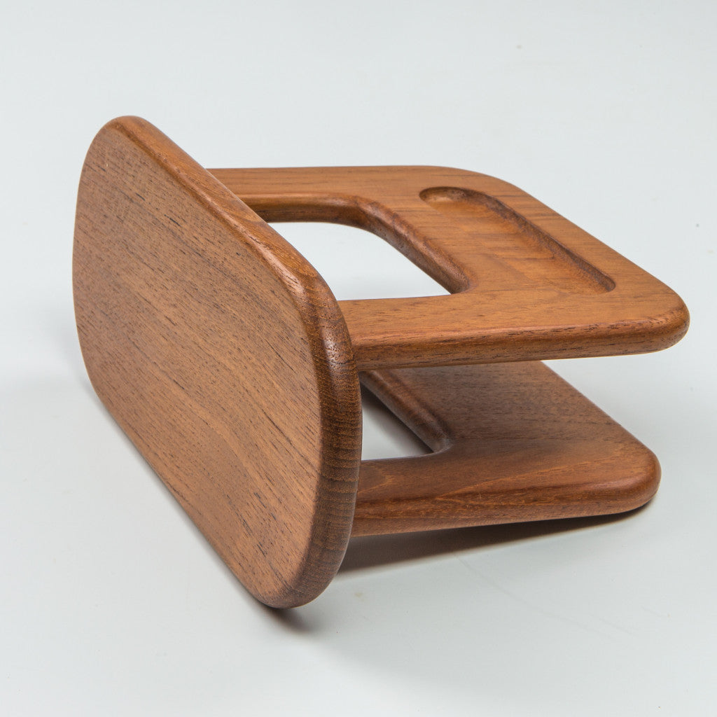 8" Brown Solid Wood Napkin Holder - Kitchen & Dining