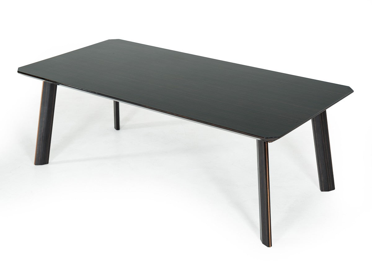87" Ebony Dining Table - Kitchen & Dining