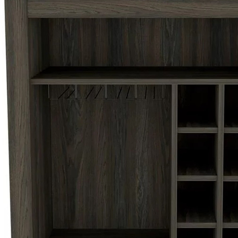 Espresso Bar Cart With Wine Storage - Kitchen & Dining