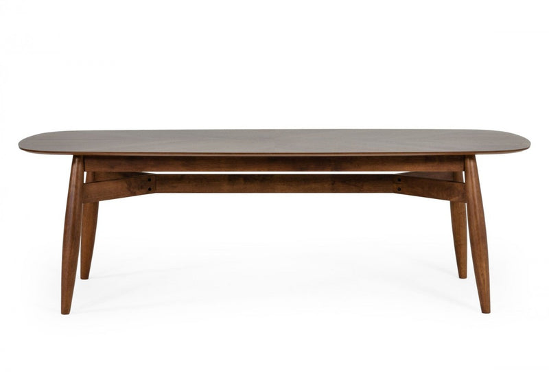 95" Brown Solid Wood Dining Table - Kitchen & Dining