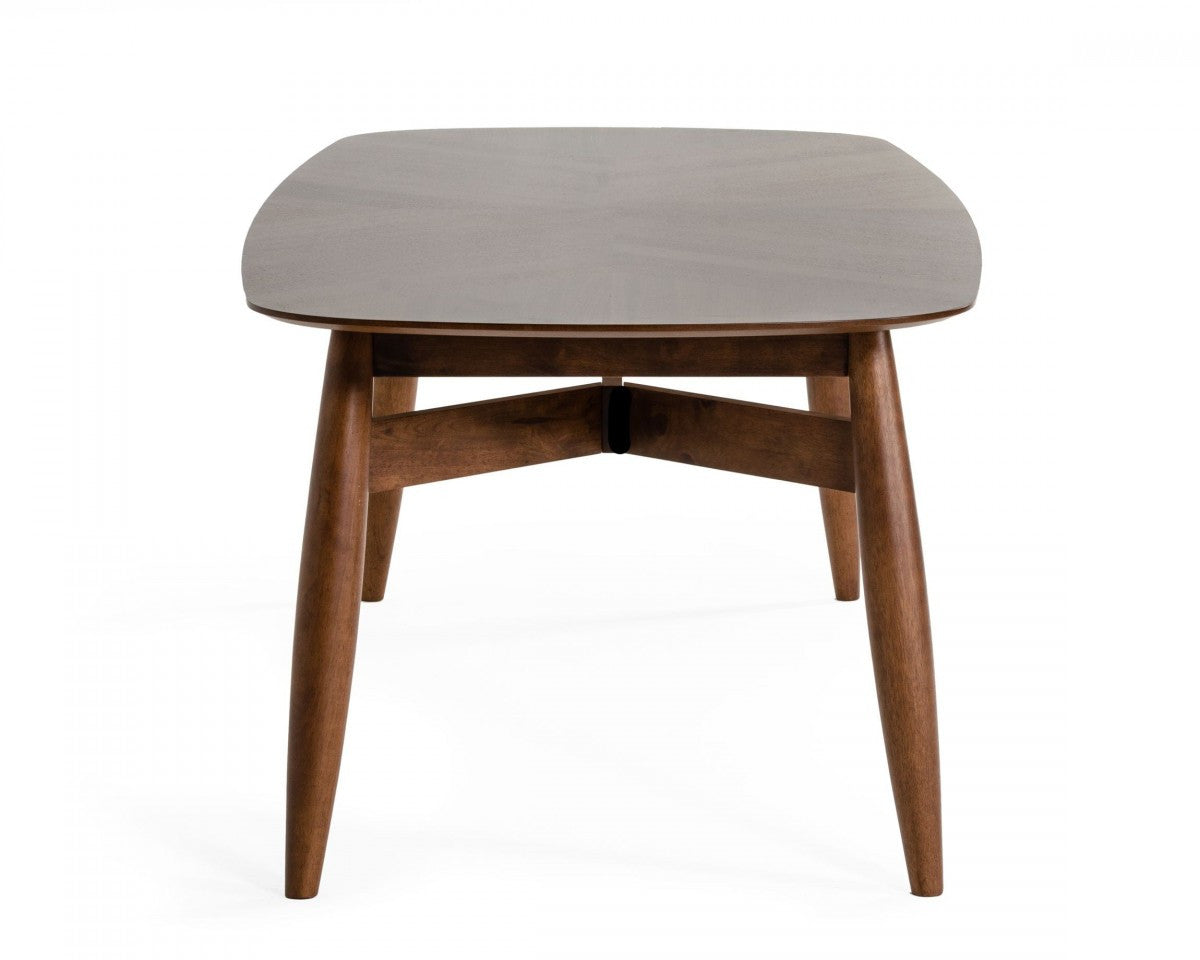 95" Brown Solid Wood Dining Table - Kitchen & Dining