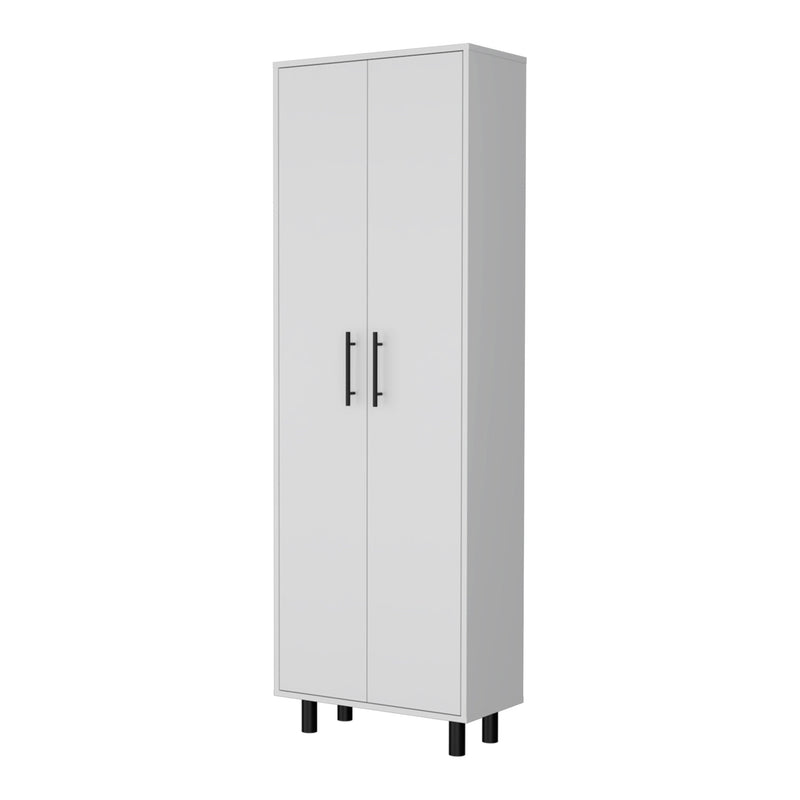 71" White Tall Pantry Cabinet - Kitchen & Dining
