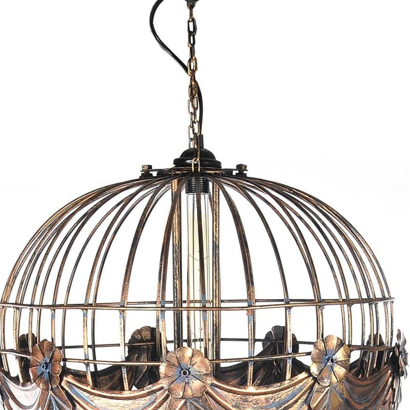 23" x 23" x 41" Vintage Hot Air Balloon Pendant - Lighting
