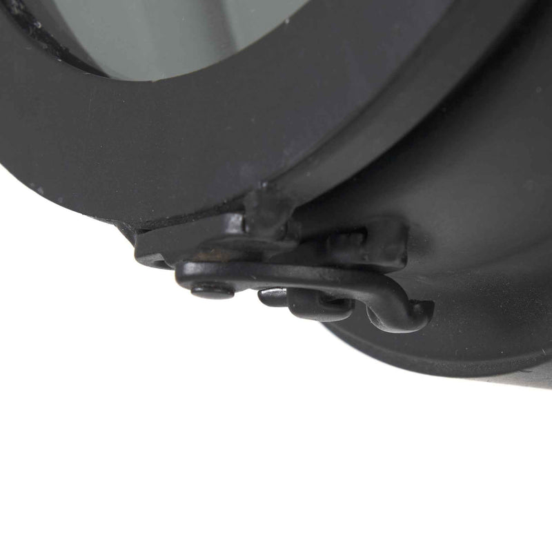 61" Black LED Floor Lamp With Black Metal Shade