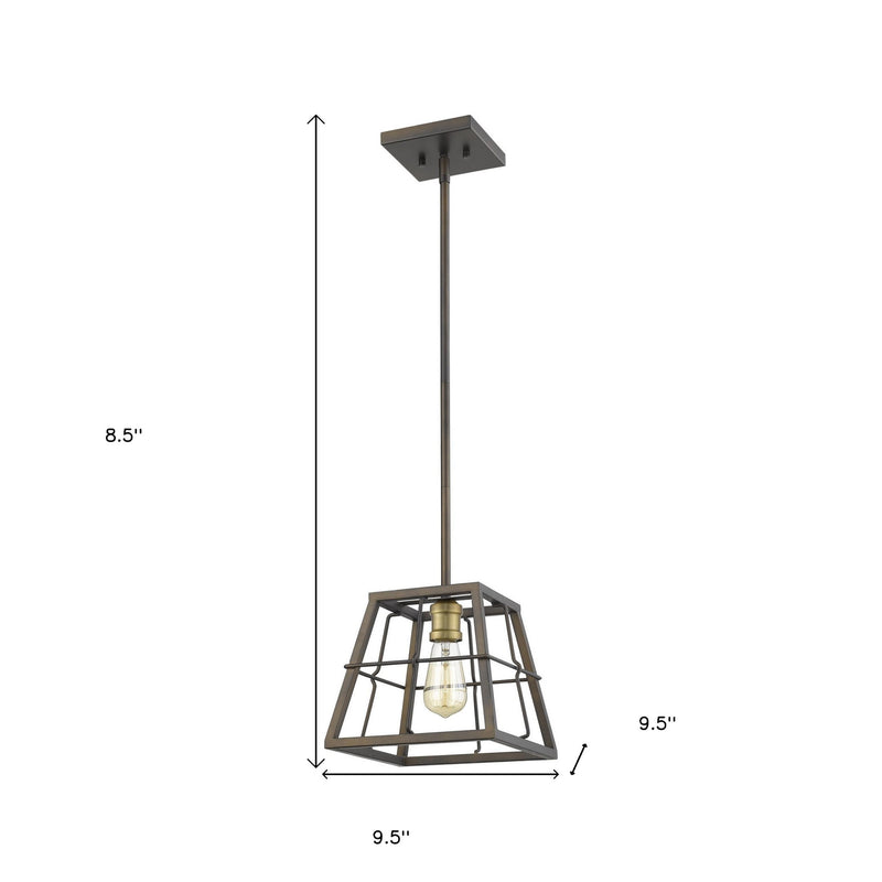 Bronze Metal Dimmable Ceiling Light - Lighting