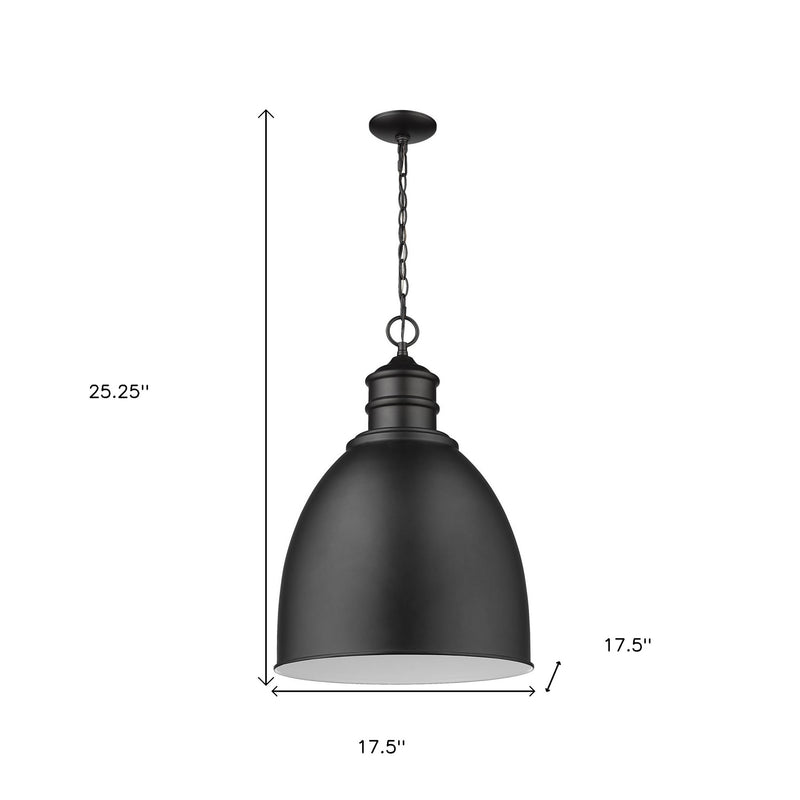 Black Metal Dimmable Ceiling Light With Black Shades - Lighting