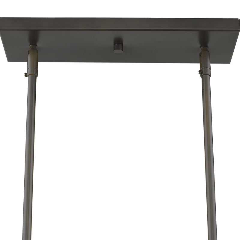 Brooklyn 6-Light Oil-Rubbed Bronze Pendant - Lighting