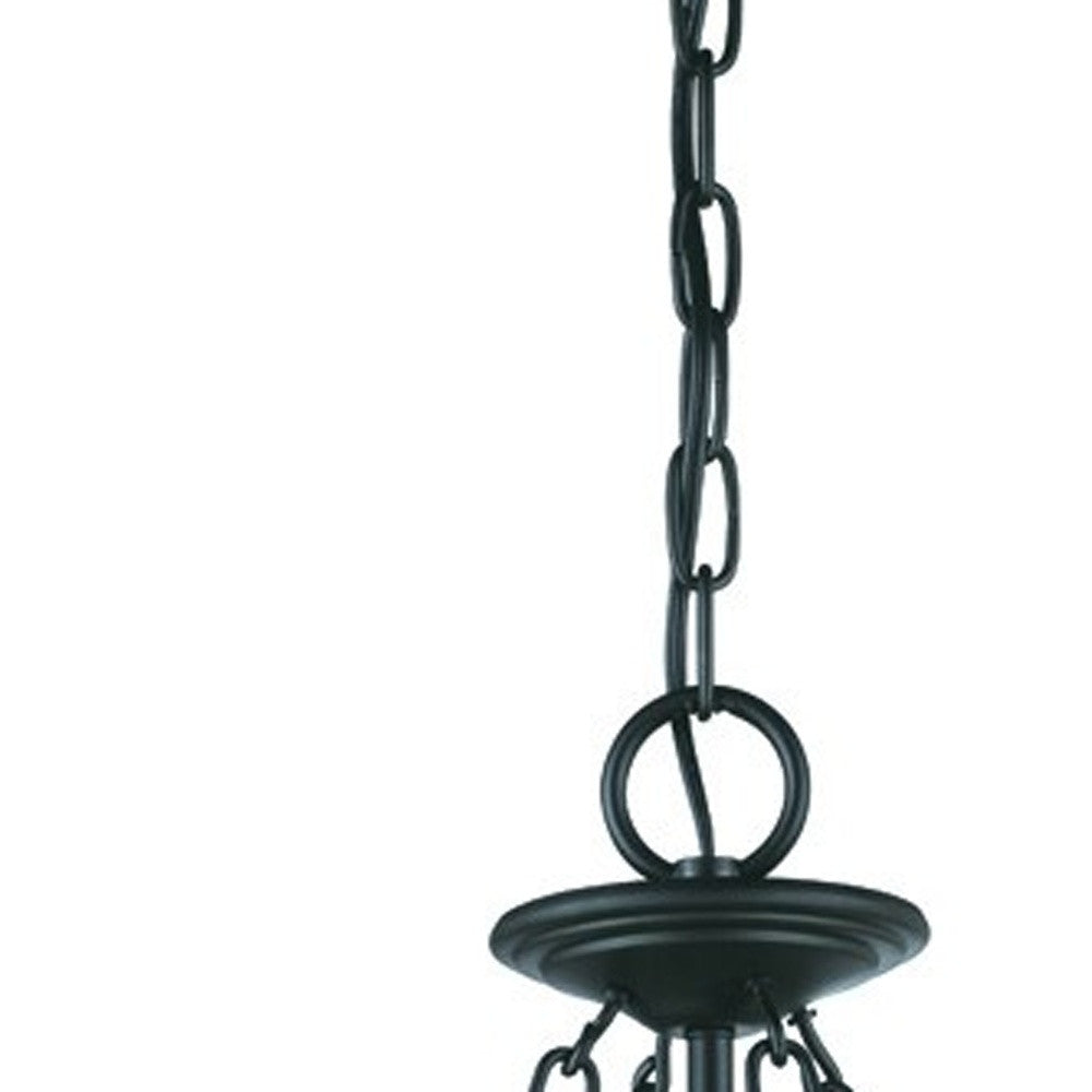 Belle 3-Light Matte black Hanging light Default Title