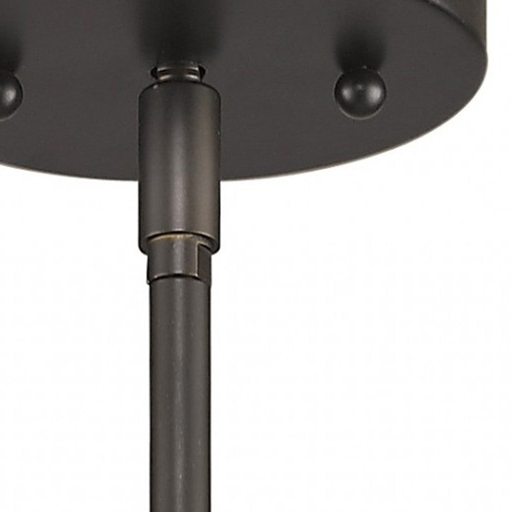 Brushed Bronze Minimalist Cylindrical Hanging Light Default Title