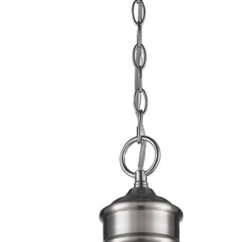 Silver Metal Dimmable Ceiling Light With Gray Shades - Lighting
