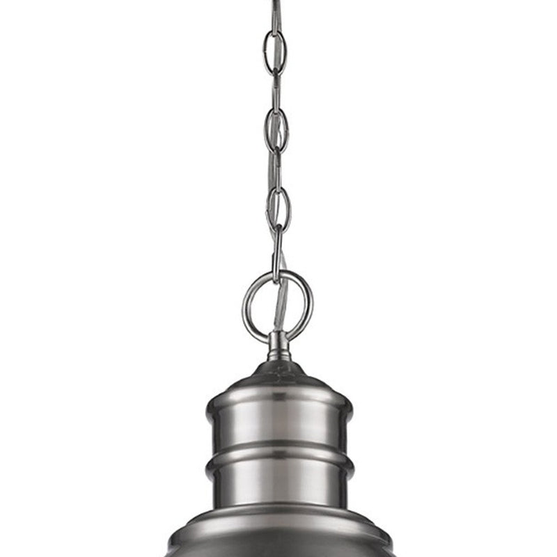 Silver Metal Dimmable Ceiling Light With Gray Shades - Lighting