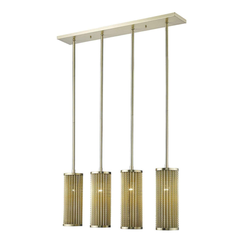 Basetti 4-Light Gold Pendant