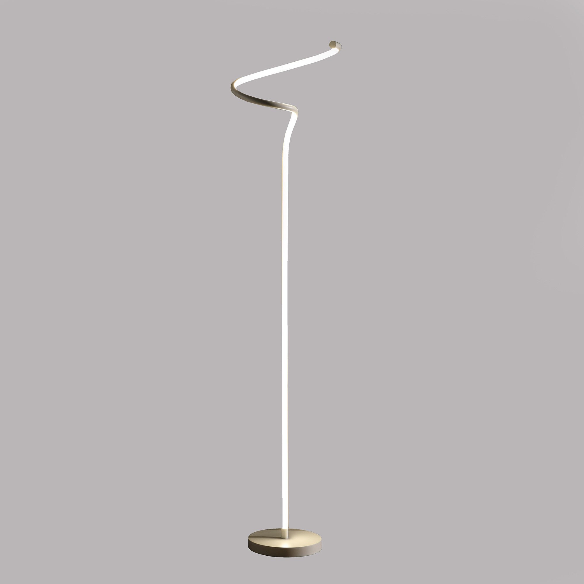 51" White LED Novelty Floor Lamp With White - Lighting