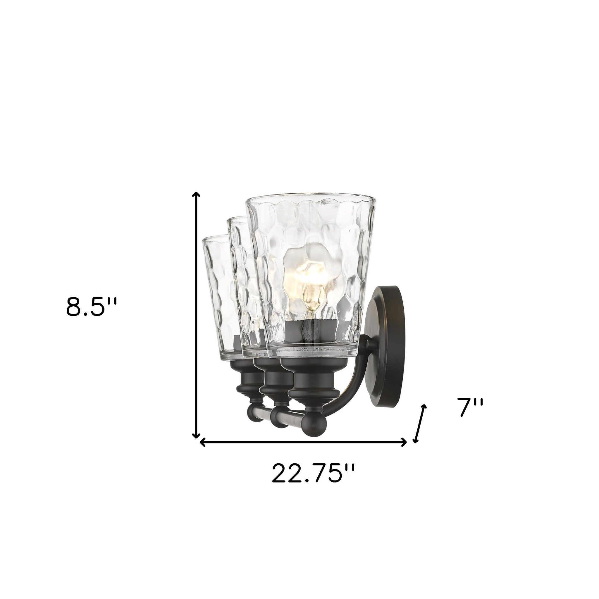 Mae 3-Light Oil-Rubbed Bronze Vanity Default Title