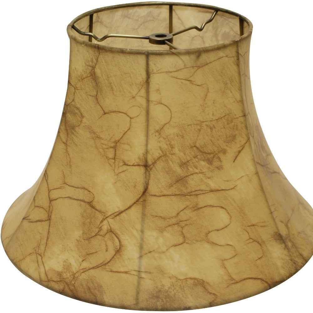 Light Yellow Parchment Bell Lamp Shade