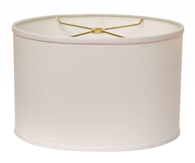 White No Slub Innsbruck Oval Lamp Shade