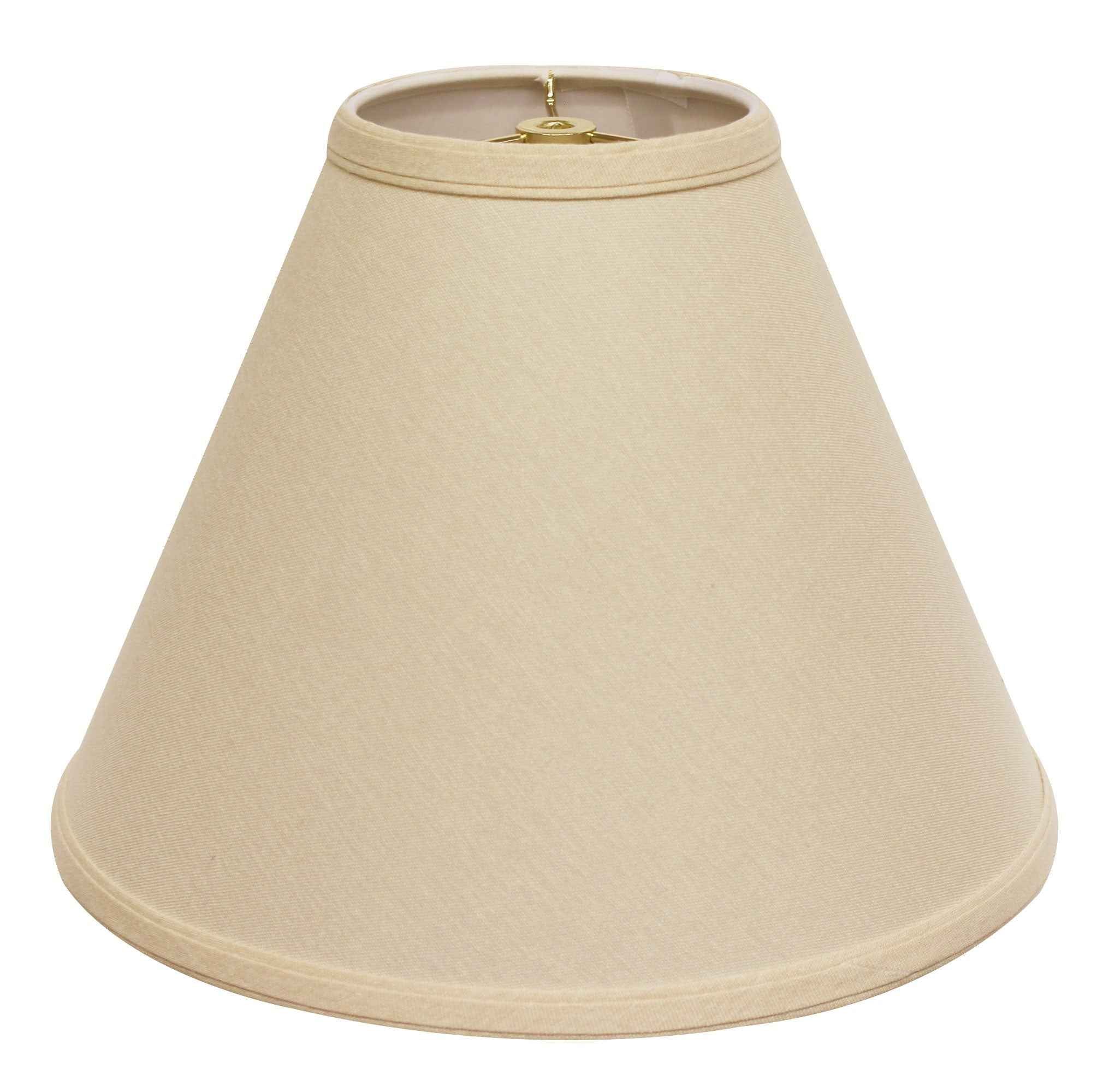 Beige Linen Cone Lamp Shade