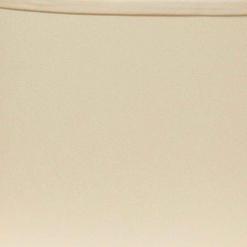 Ivory No Slub Innsbruck Oval Lamp Shade
