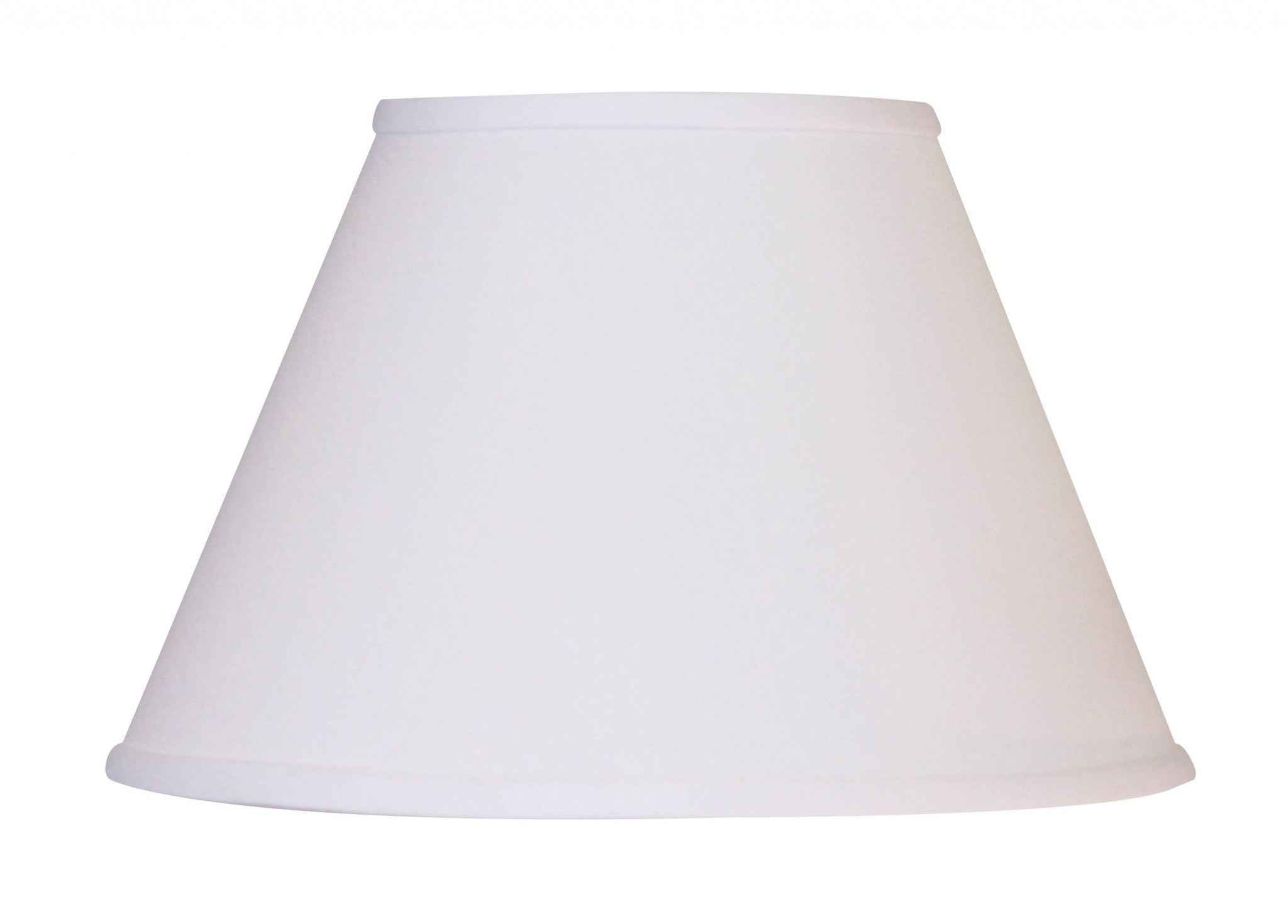White No Slub Innsbruck Empire Lamp Shade