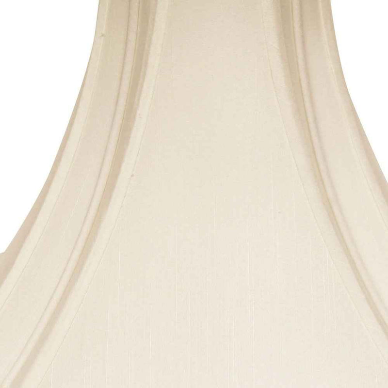 Ivory Shantung Silk Square Lamp Shade