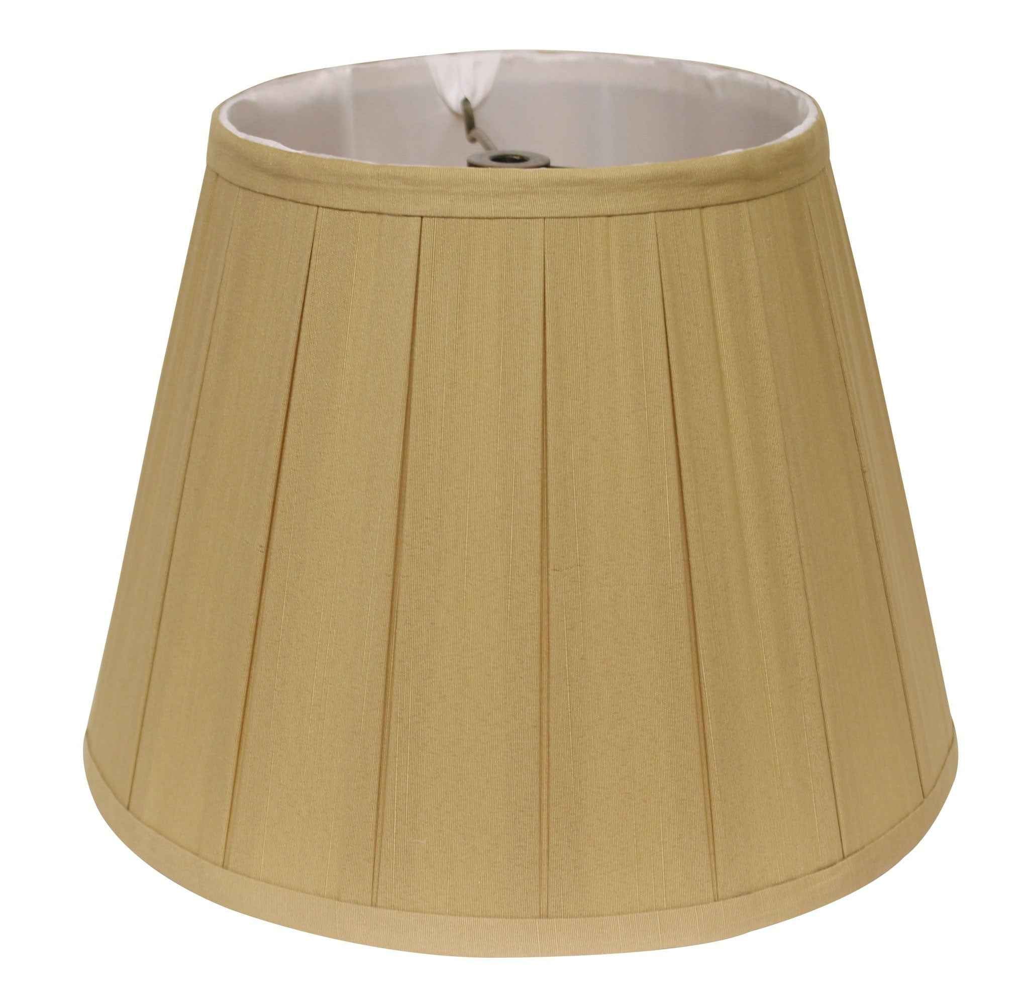 Camel Shantung Silk Empire Lamp Shade