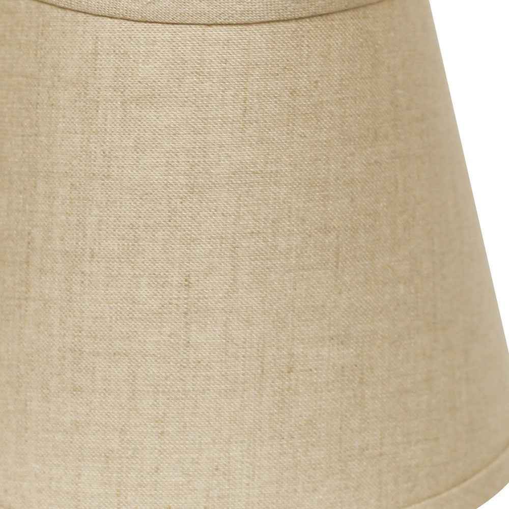 Dark Brown Linen Empire Lamp Shade