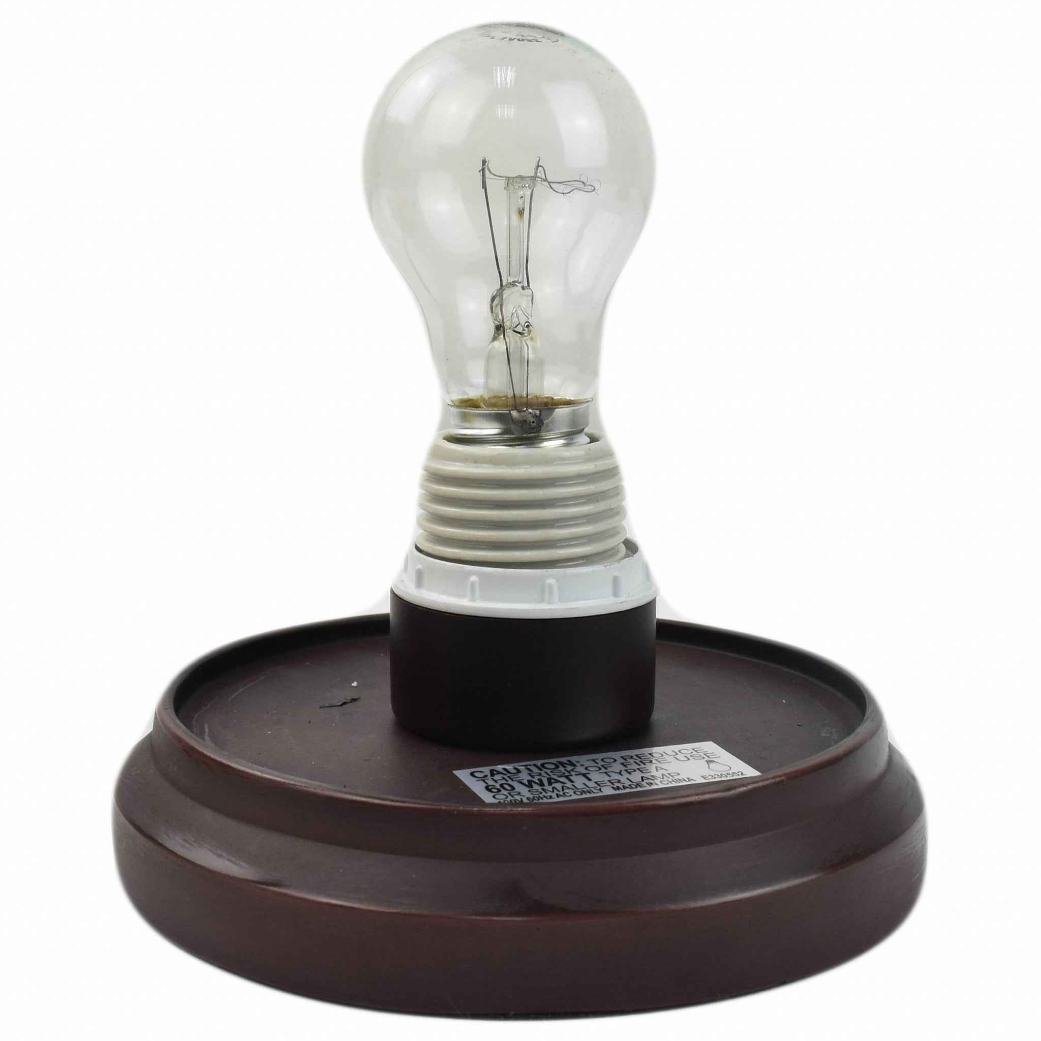 11" Beige and Green Dragonfly Stained Glass Accent Lamp