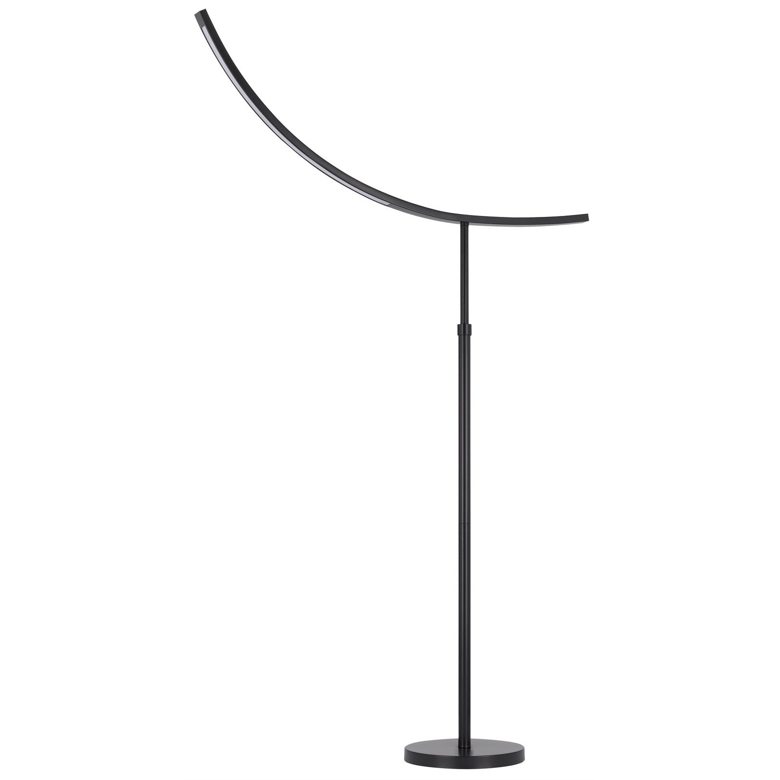 74" Bronze Adjustable Led Traditional Shaped Floor Lamp - Lighting