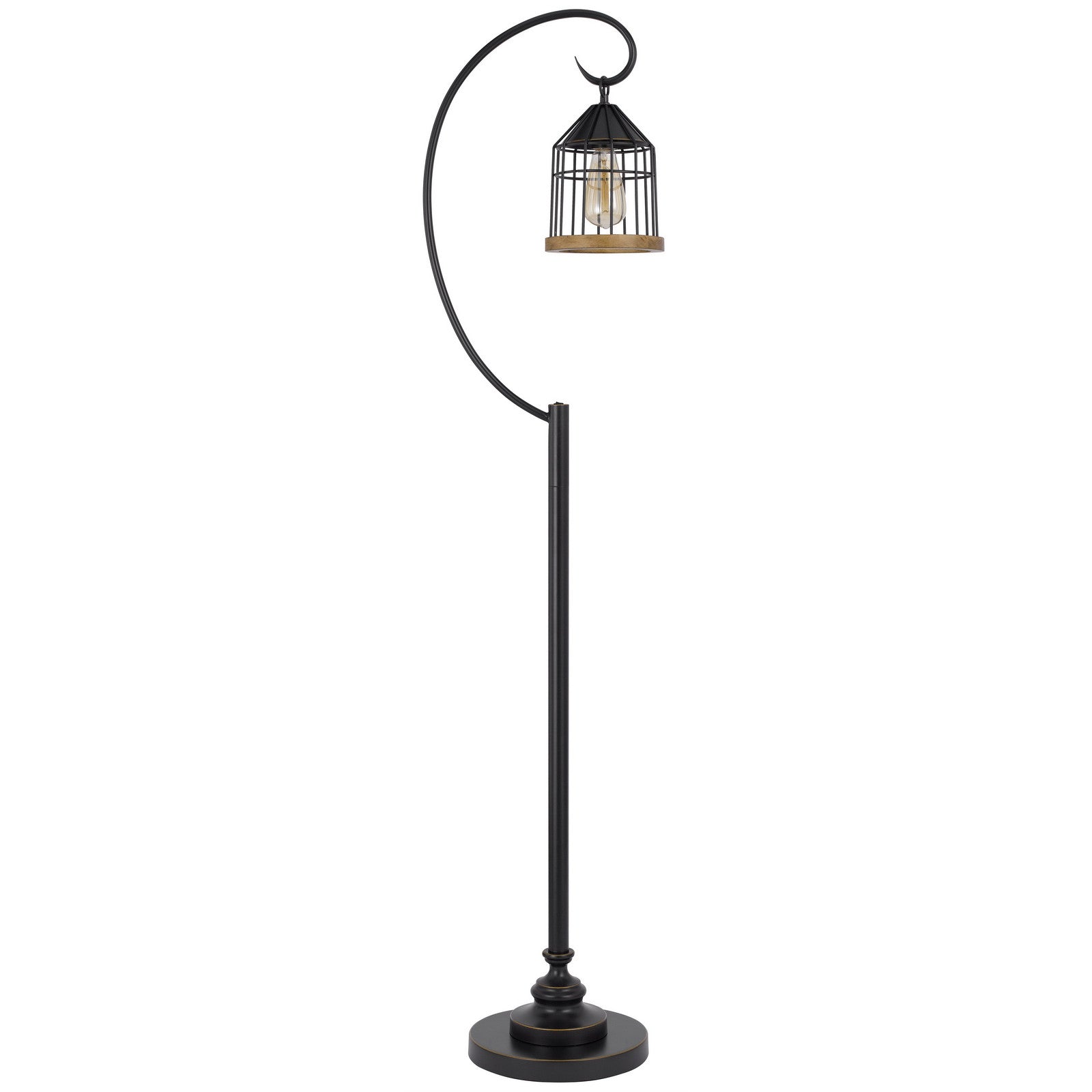 63" Bronze Traditional Shaped Floor Lamp - Lighting