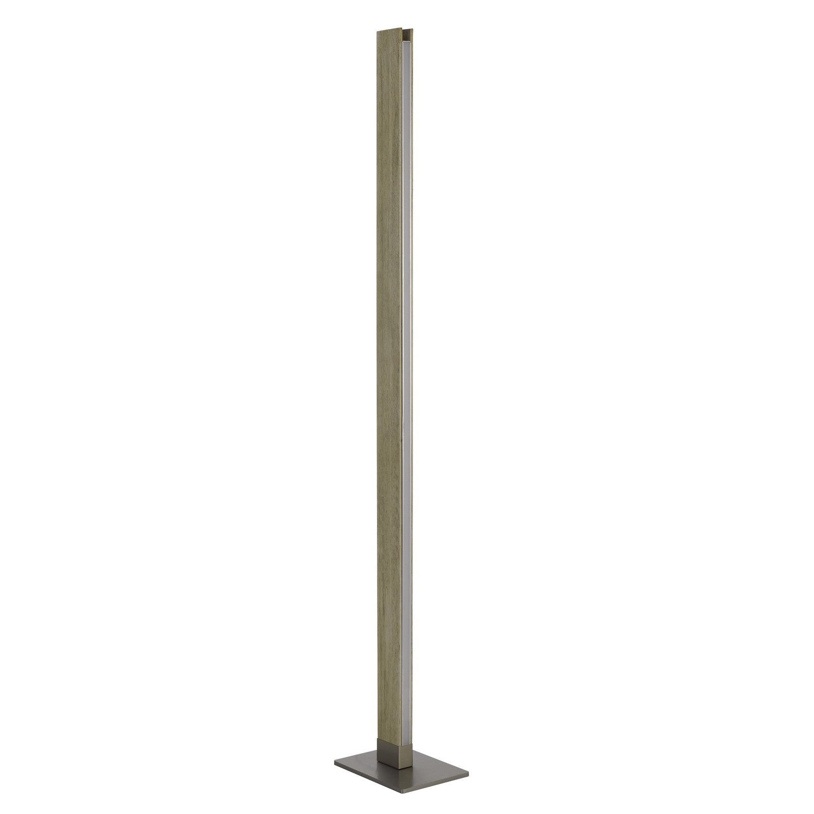 61" Brown Led Traditional Shaped Floor Lamp - Lighting