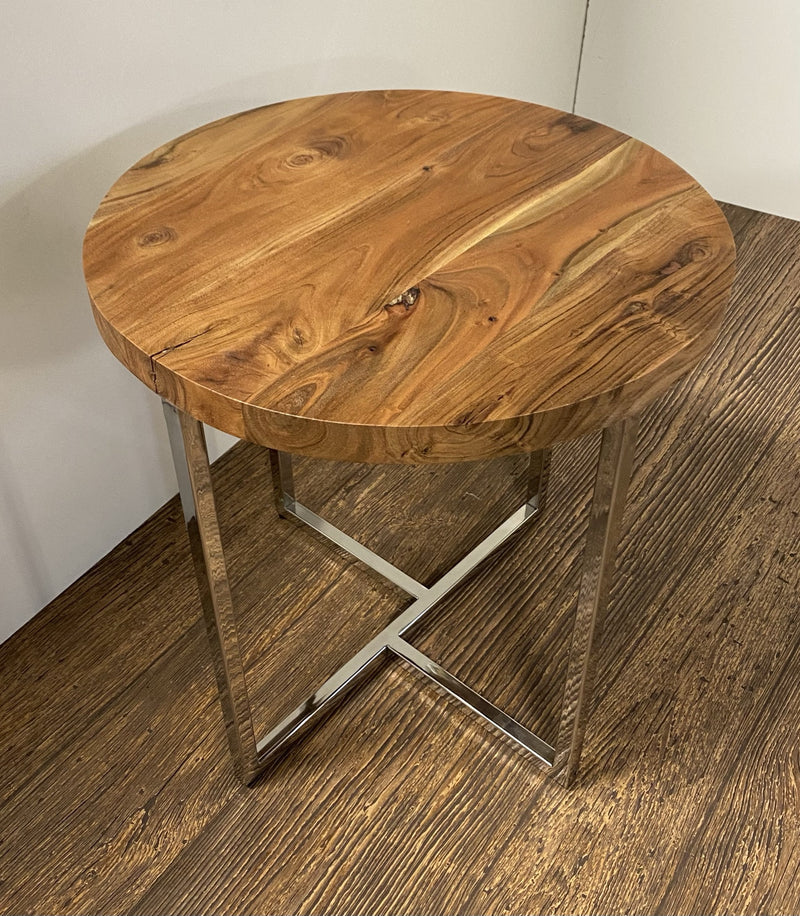 Modern Rustic Side Or End Table - Living Room