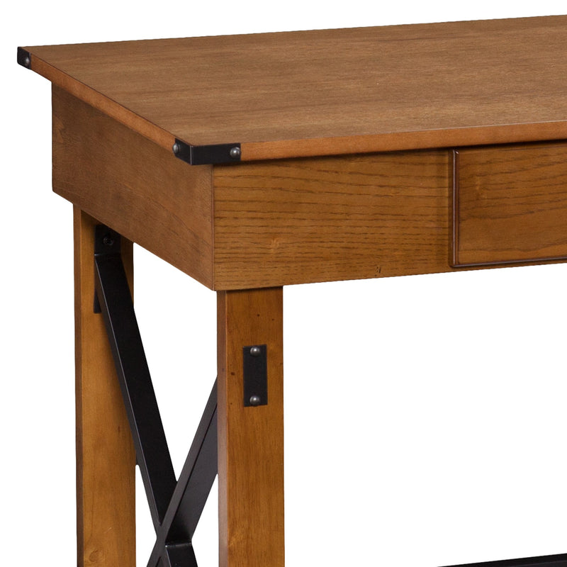 49" Adjustable Natural Standing Desk Converter - Office