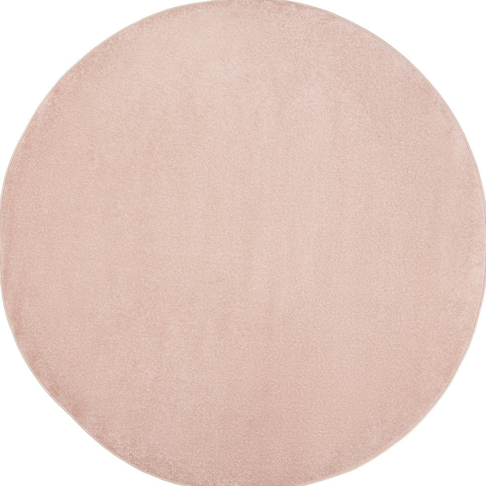 6' X 6' Pink Round Indoor Outdoor Area Rug - Sports & Outdoor