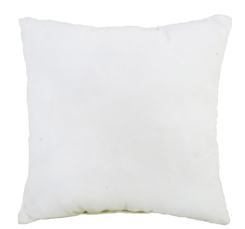 18"x18" White Indoor Outdoor Ogee Decorative Pillow - Outdoor