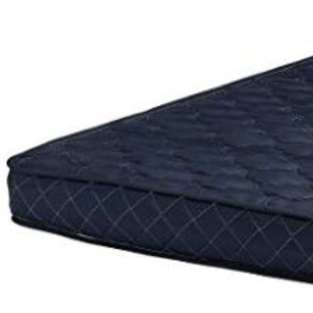 6" Navy Blue Twin Memory Foam Water Resistant Mattress - Bed & Bath