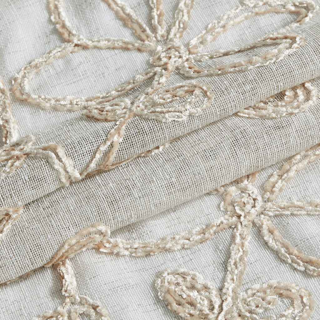 72" Linen Polyester Shower Curtain