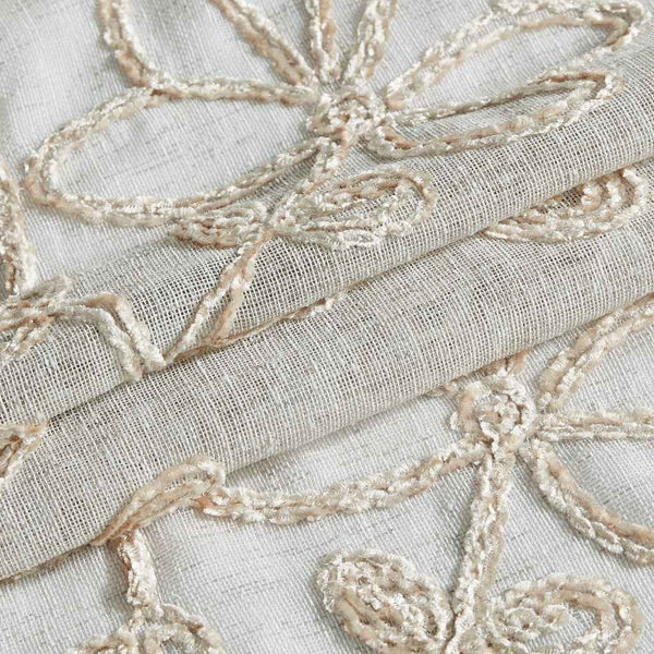 72" Linen Polyester Shower Curtain