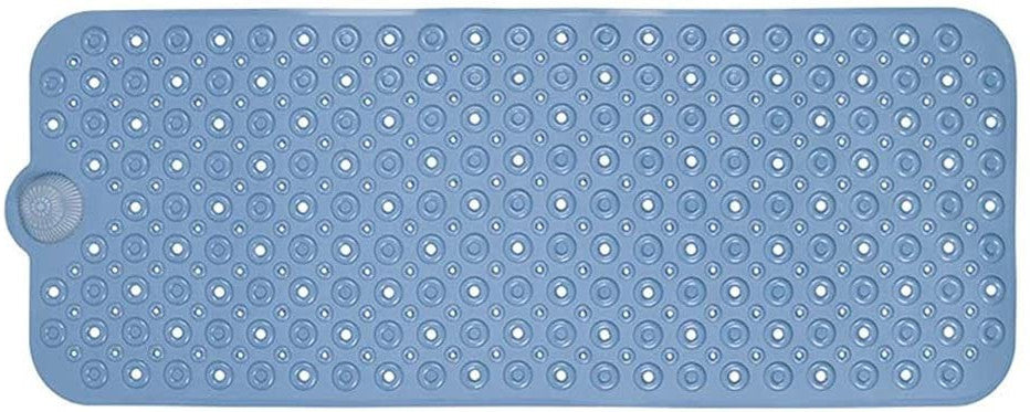 40" Blue Bubbles Non Slip Bathtub Mat - Bed & Bath