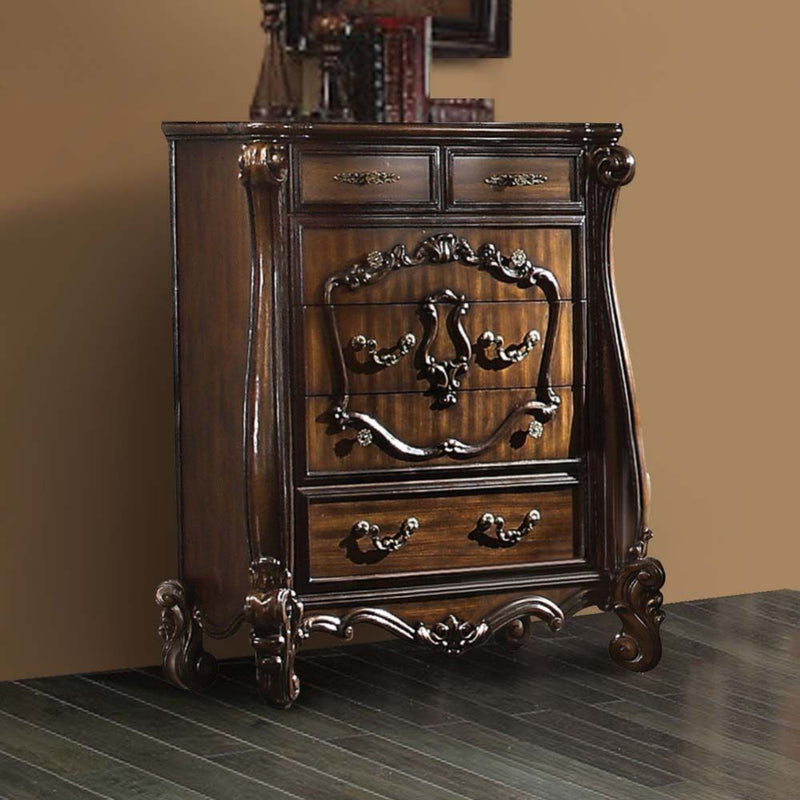 47" Solid Wood Six Drawer Chest - Bed & Bath