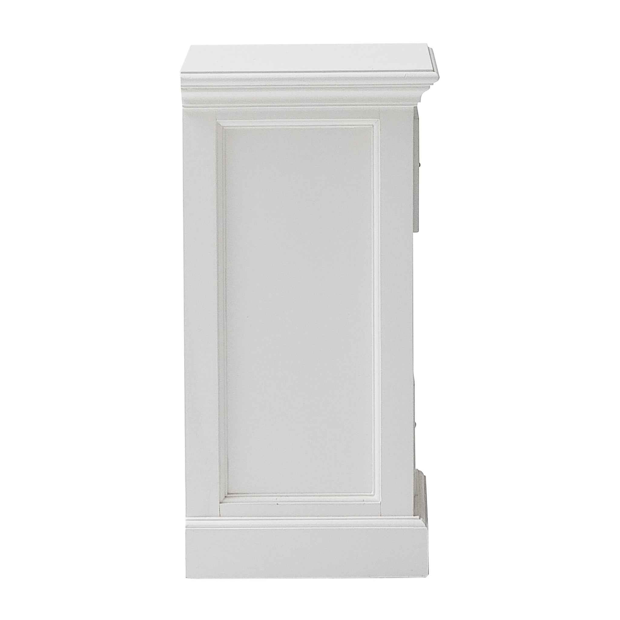 24" Solid Wood and Wood Nightstand