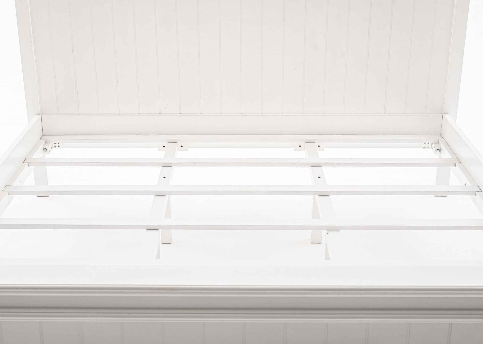 Classic White Panel King Size Bed