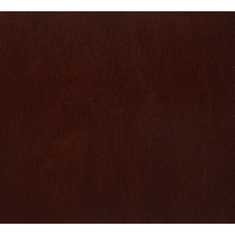 25" Merlot Wood Three Drawer Nightstand