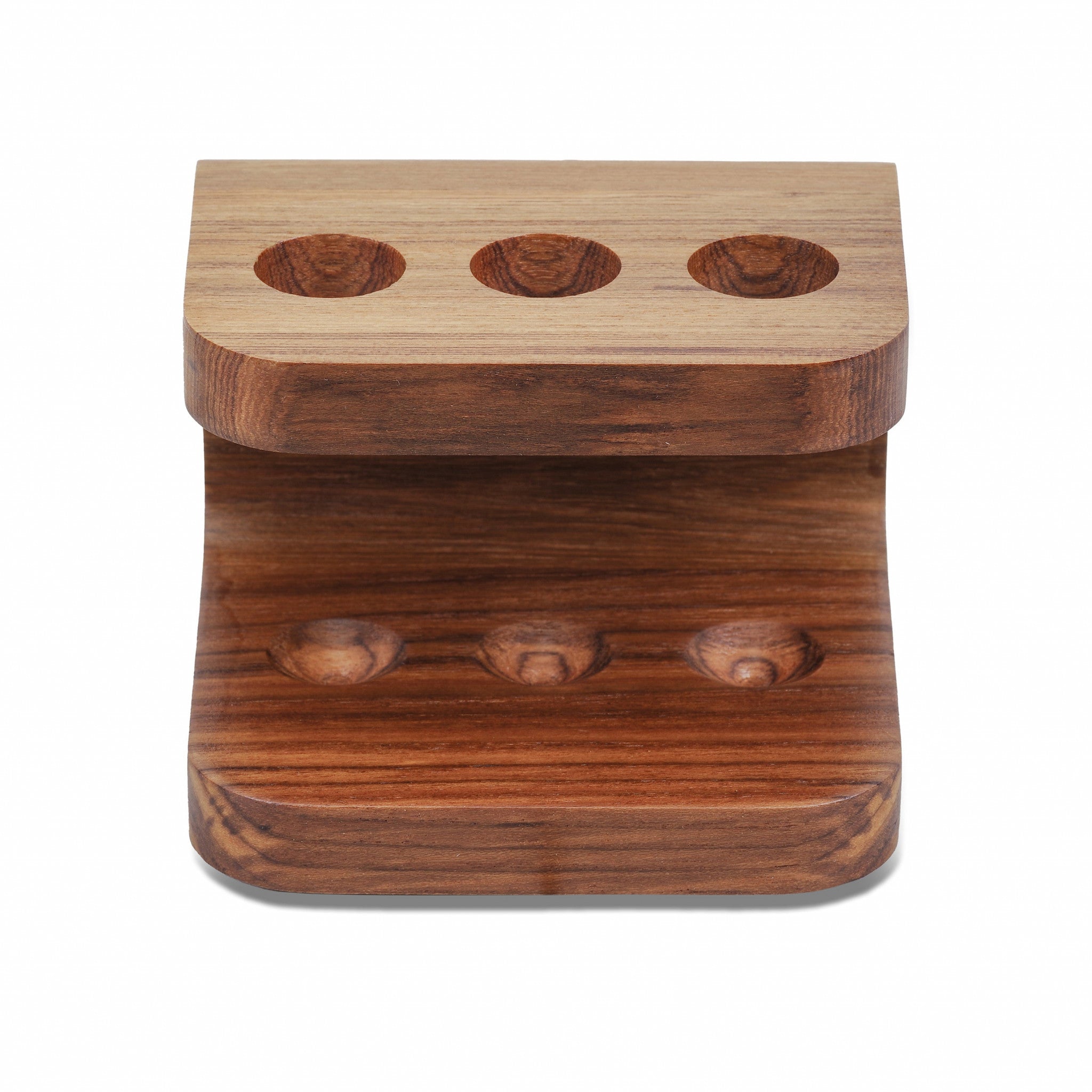 Designer Genuine Teak Toothbrush Holder - Bed & Bath