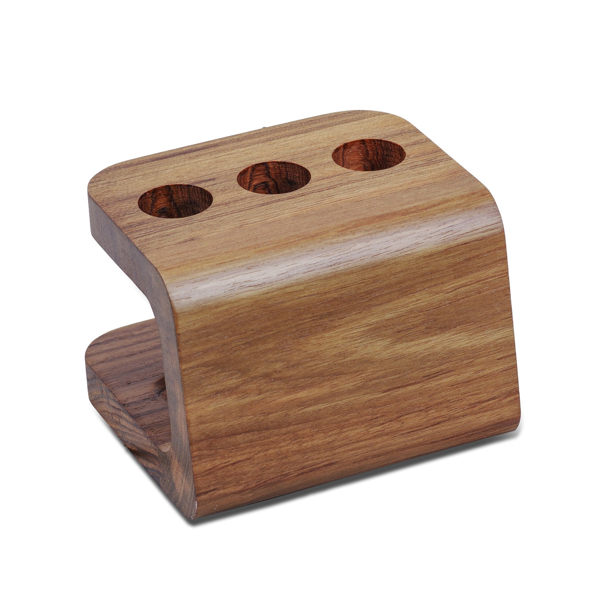 Designer Genuine Teak Toothbrush Holder - Bed & Bath