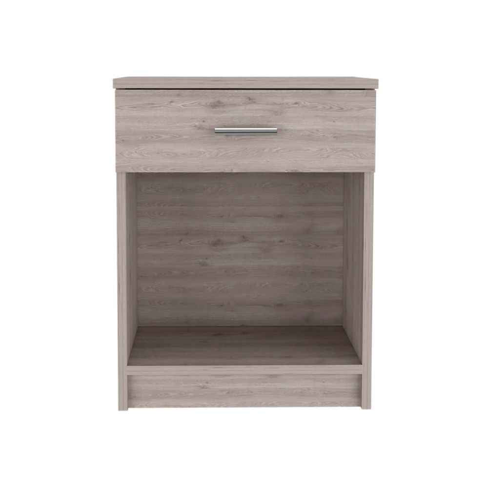 22" Wood One Drawer Nightstand