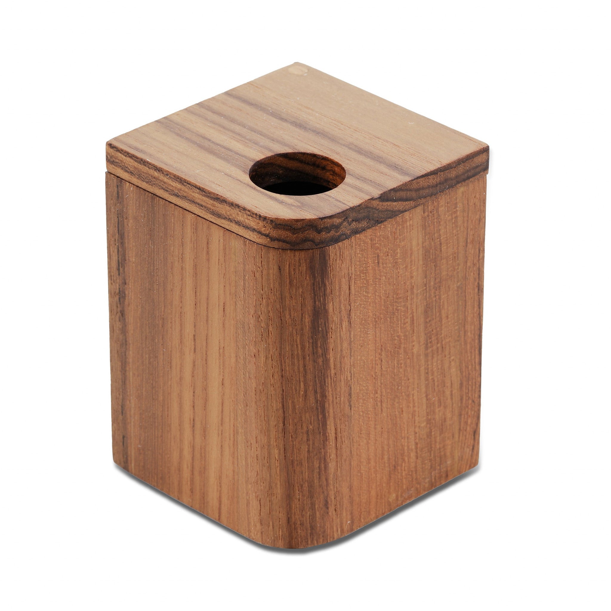 4" Brown Bathroom Storage Container - Bed & Bath