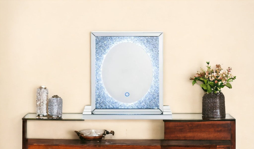 23" Lighted Accent Mirror - Home Decor
